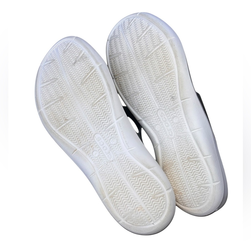 Crocs Swiftwater Sandal, Grey/White, Women’s Sz 10 - Picture 5 of 6
